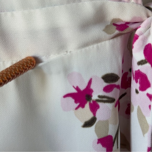 Dynamite Floral Wrap Summer Dress - Picture 5 of 9